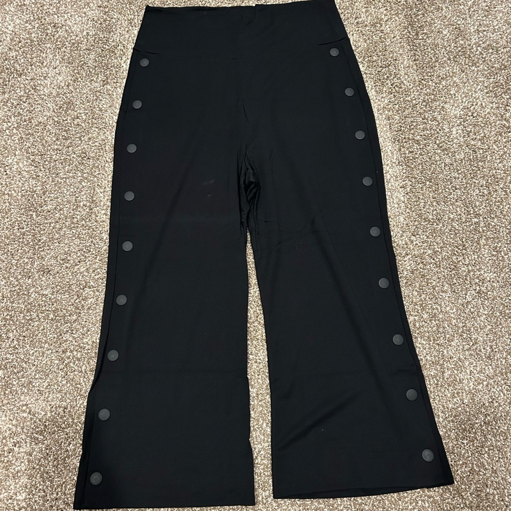 CAbi Black Kids Bottoms with Button Detail
